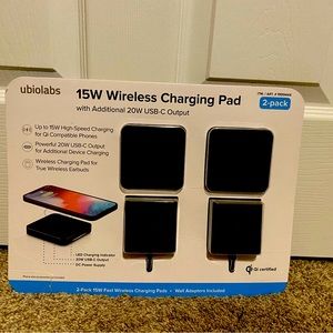 uniolabs 15 my wireless charger pad with additional 20 W USB/C output
